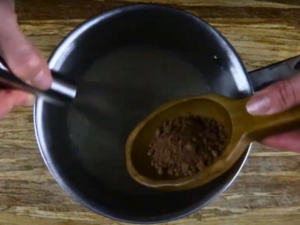 Add Cocoa Powder And Whisk Until Smooth photo