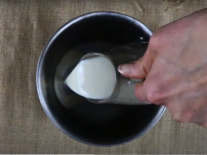 Combine Dairy-Free Milk and Sugar in a Saucepan photo