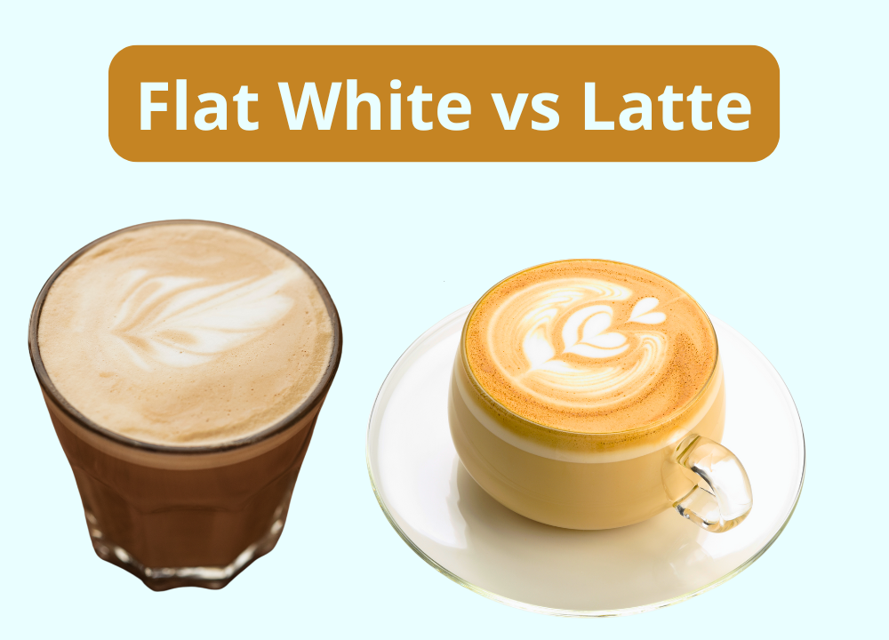 Flat White vs Latte photo