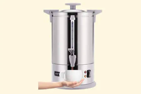 SYBO SR-CP-100B Commercial Grade Stainless Steel Percolate Coffee Maker photo