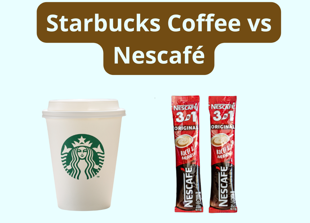 Starbucks Coffee vs Nescafé photo