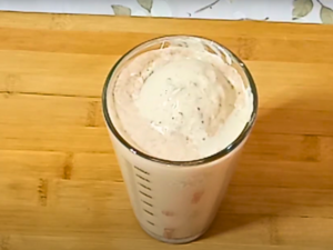 Step-by-Step Guide to Making a Chocolate Coffee Milkshake - Step 4 Adjust Consistency