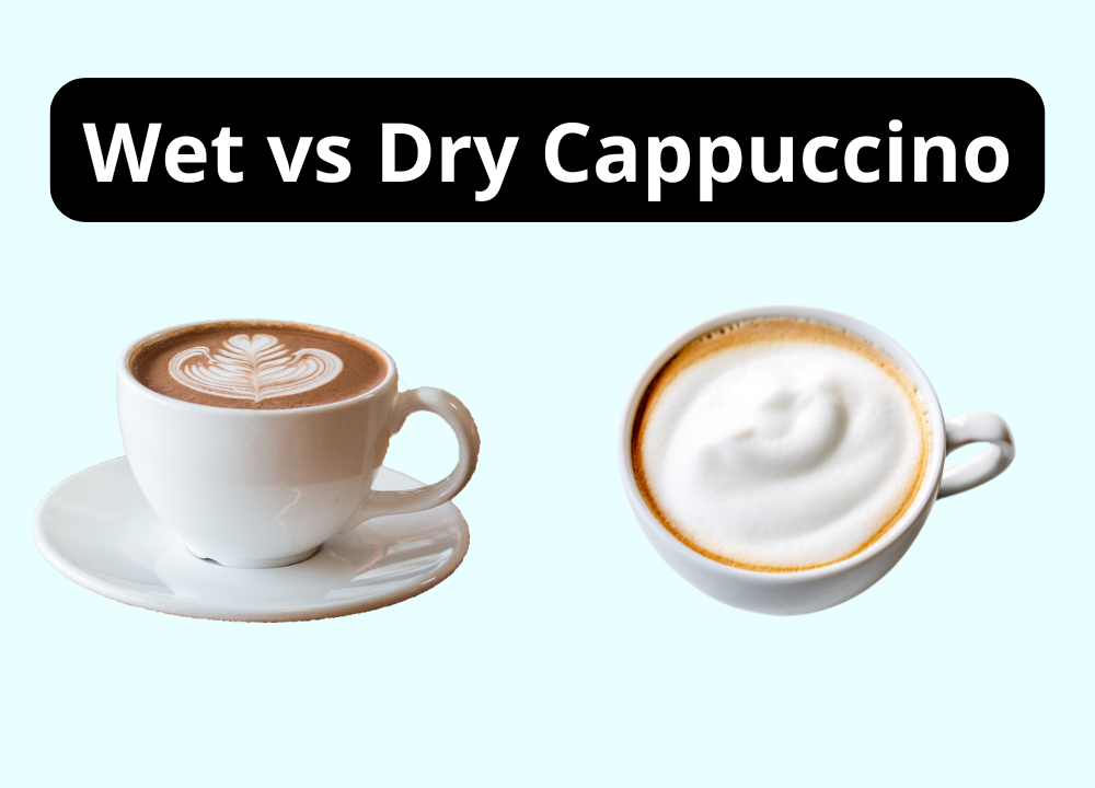 Wet vs Dry Cappuccino photo