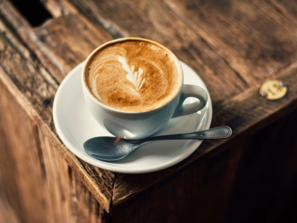 wet cappuccino photo