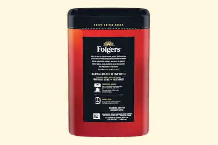 1850 Black Gold Ground Folgers Coffee photo