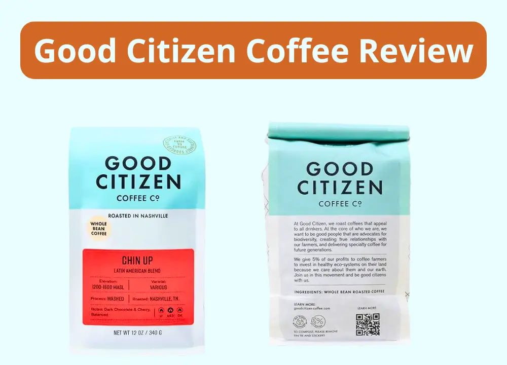 Good Citizen Coffee Review photo