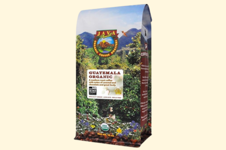 Java Planet Low Acid Coffee, Organic Guatemala Single Origin