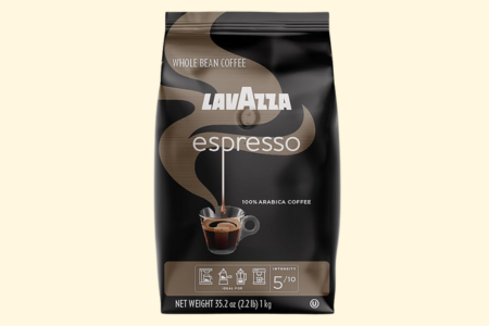 Lavazza Espresso Whole Bean Coffee Blend, Medium Roast, 2.2 Pound Bag