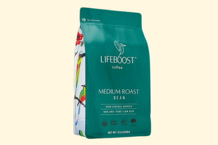 Lifeboost Coffee Organic Coffee Beans Medium Roast photo