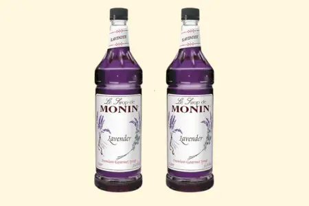 Monin - Lavender Syrup, Aromatic and Floral 