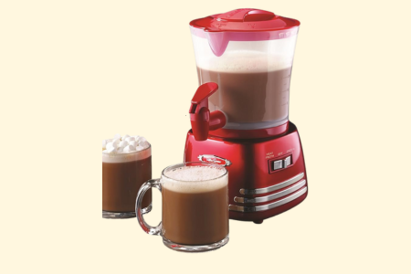 Nostalgia Retro Frother and Hot Chocolate Maker and Dispenser photo