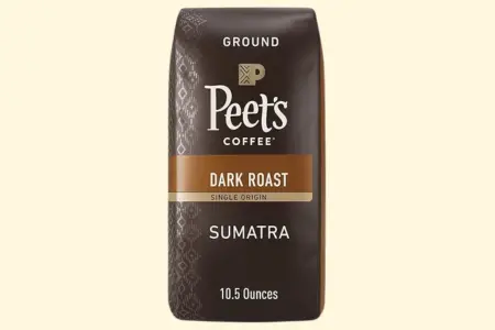 Peet's Coffee, Dark Roast Ground Coffee - Single Origin Sumatra