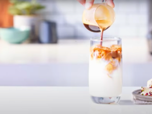 Step-by-step Instructions For The Iced Milky Way Latte - Step 4 Serve And Enjoy