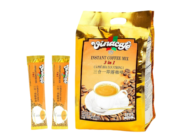 Vinacafe Premium 100 Sticks 3 in 1 Instant Coffee Mix