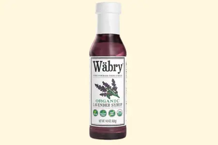 Wäbry Lavender Syrup – 16.4oz (468g), Natural Coffee Syrup, Organic Snow Cone Syrup