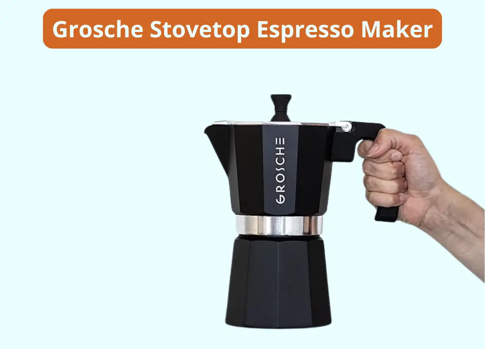 Grosche Stovetop Espresso Maker photo