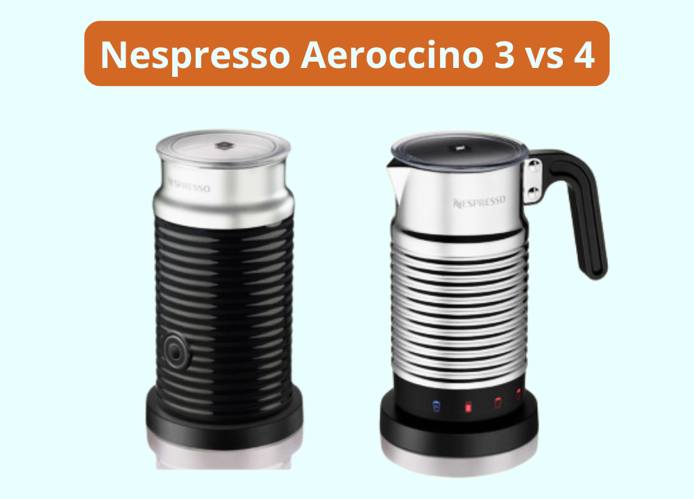 Nespresso Aeroccino 3 vs 4 photo