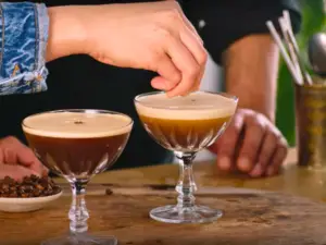 Step-by-step Instructions Espresso Martini- Garnish And Enjoy