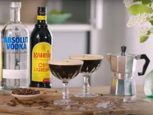 Step-by-step Instructions Espresso Martini- Prepare The Ingredients