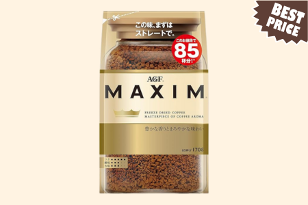 AGF Maxim Bag 170g Freeze Dried Coffee Japan Import