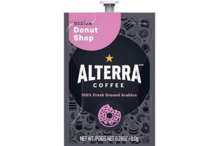 ALTERRA Coffee Donut Shop Blend Single Serve Freshpacks for MARS DRINKS FLAVIA