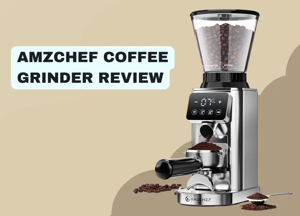 AMZCHEF Coffee Grinder Review photo