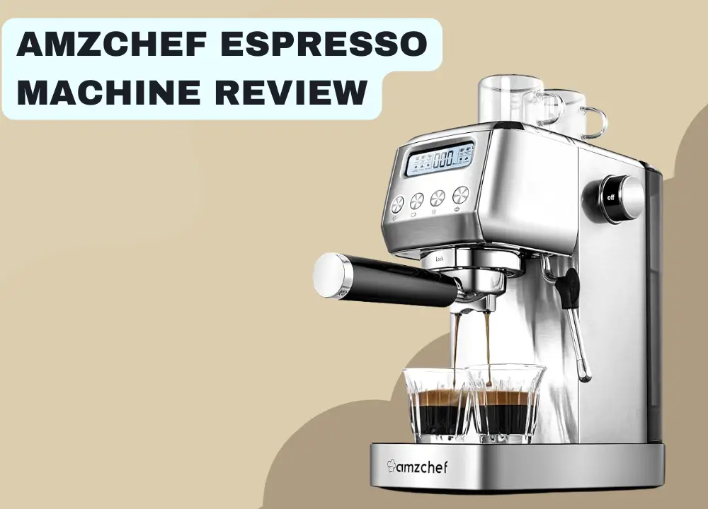 AMZCHEF Espresso Machine Review photo