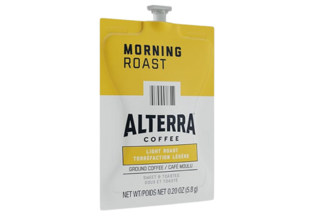 Alterra Coffee Morning Roast Light Roast Fresh Pack for Flavia Brewers