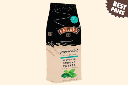 Bailey's Peppermint Irish Cream flavored Medium Roast Ground Coffee