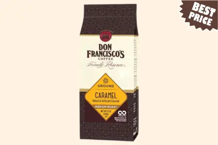 Don Francisco's Premium Caramel Flavored Medium Roast Ground Coffee