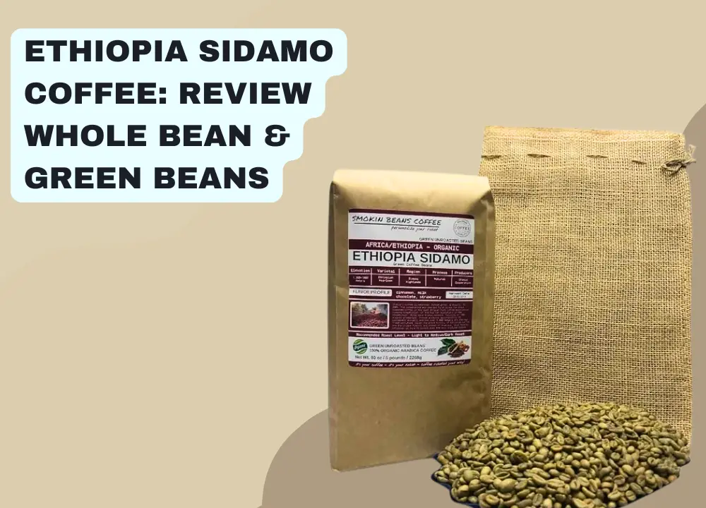 Ethiopia Sidamo Coffee Review Whole Bean & Green Beans photo