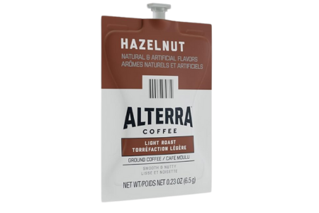 FLAVIA ALTERRA Coffee, Hazelnut, 20-Count Fresh Packs