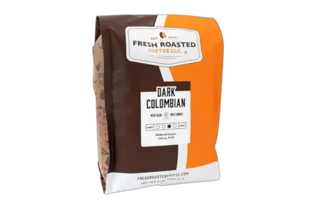 Fresh Roasted Coffee,100% Dark Colombian 1