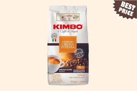 Kimbo Espresso Crema Intensa Whole Bean Coffee