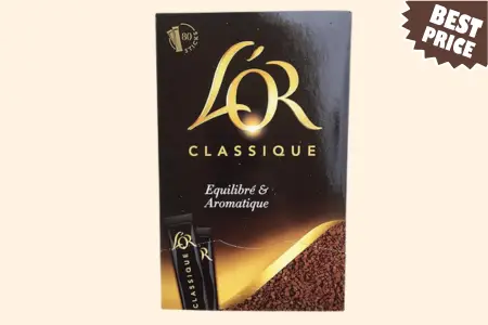 L'Or Instant Coffee Sticks from France