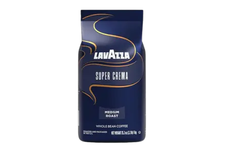 Lavazza Super Crema Whole Bean Coffee Blend