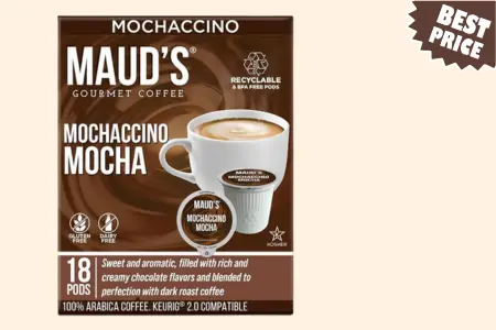 Maud's Chocolate Mocha Cappuccino Coffee Pods