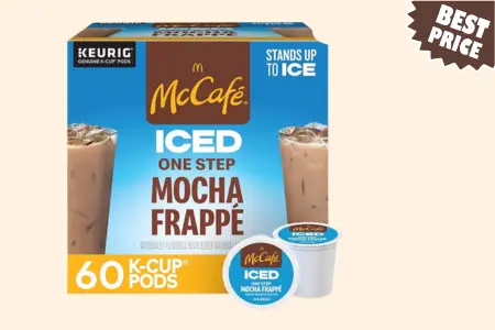 McCafe ICED One Step Mocha Frappe, Keurig Single Serve K