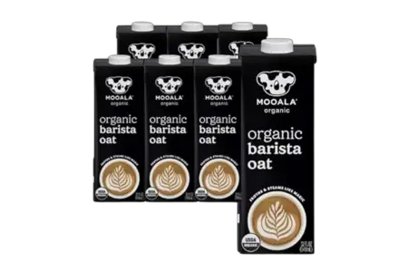 Mooala Organic Barista Oatmilk – Shelf-Stable Oat-Based Creamer for Coffee and Matcha