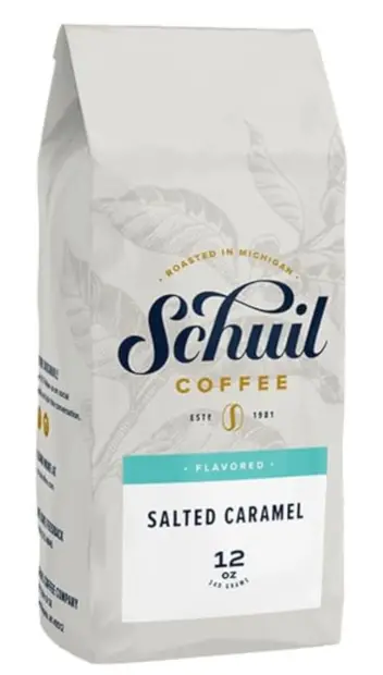 Salted Caramel Coffee, Schuil Coffee (12 Ounce Bag)