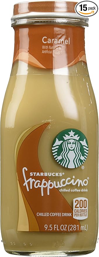 Starbucks Frappuccino Coffee Drink, Caramel, 9.5 Ounce