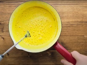 Step-by-step Instructions Turmeric Latte - Whisk Or Froth