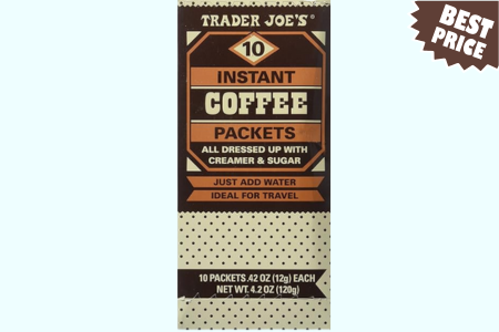 Trader Joe's Instant Coffee Packets with Creamer & Sugar