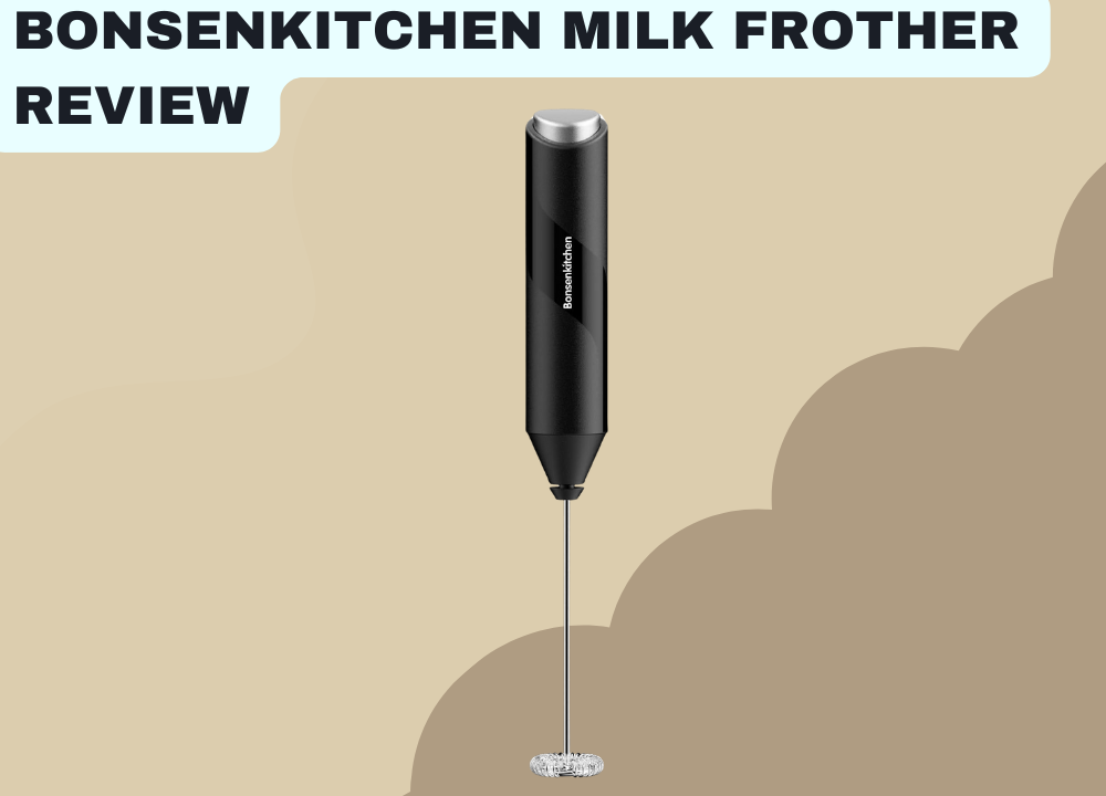 Bonsenkitchen Milk Frother Review photo