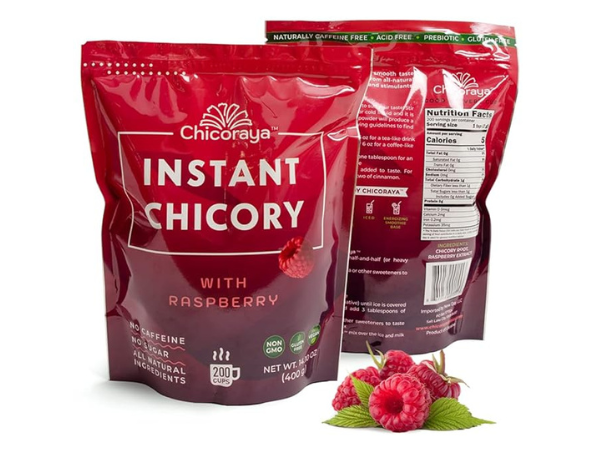 CHICORAYA Instant Chicory Coffee (Raspberry Flavor) 1