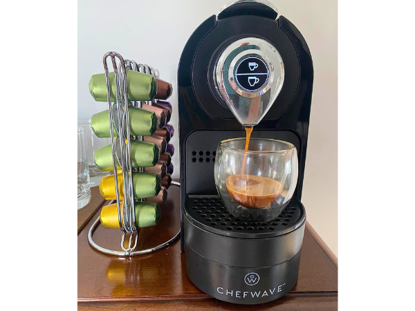 ChefWave Espresso Machine -  Energy Efficiency And Auto Shut-off