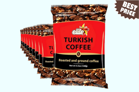 Elite Turkish Ground Roasted Coffee Bag