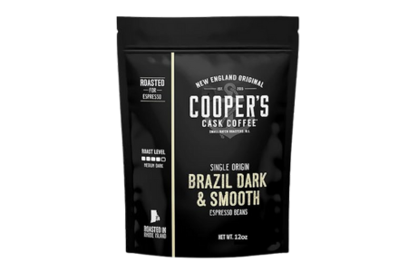 Espresso Ground Coffee Beans  Brazilian Strong