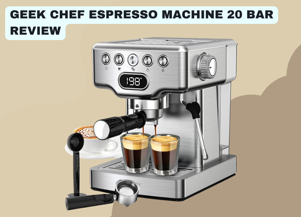 Geek Chef Espresso Machine 20 Bar Review photo