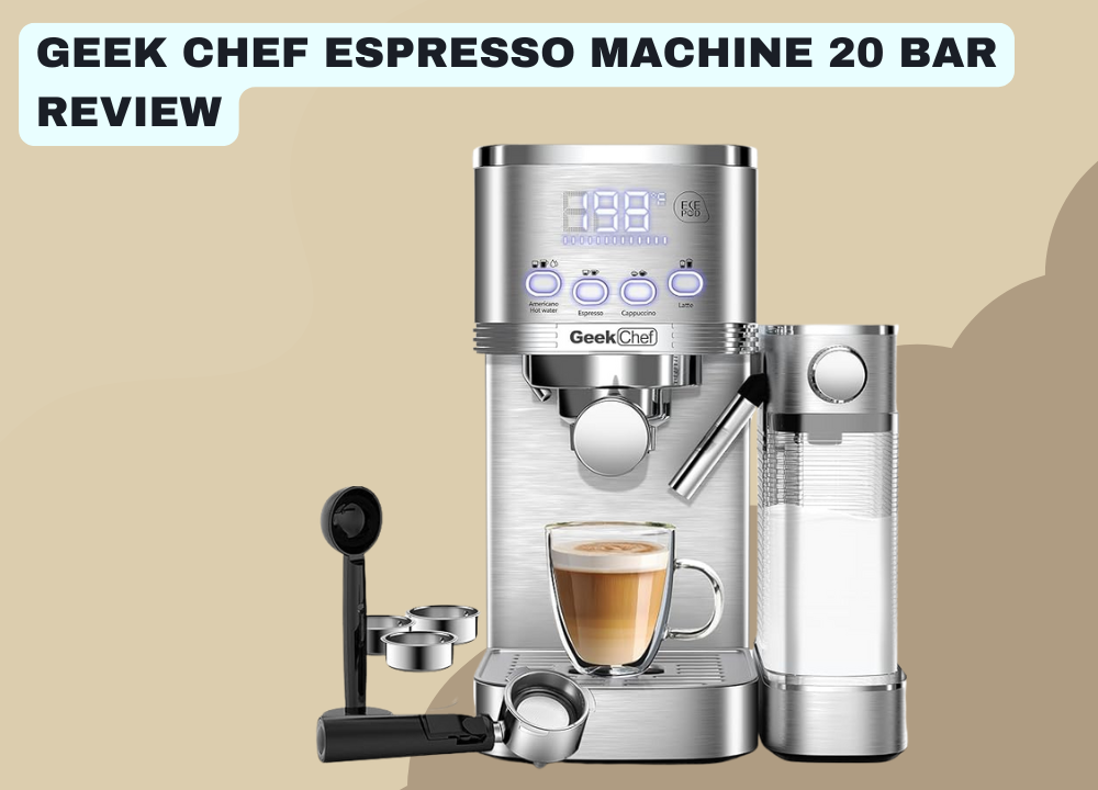 Geek Chef Espresso and Cappuccino Machine 1